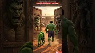 Hulk v/s garood 😥 fight ~ wait for end 😱 #shorts #hulk #aihulk #desihulk