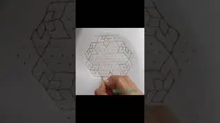 17*9simple flower design| muggulu | kolam| art|rangolitreanding| YTvideos| rangoli |AMrangolivlogs25