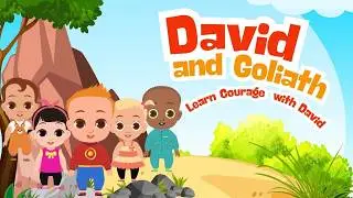 When David Fought Goliath | Bible Animation for Children Singalong | David & Goliath God is bigger