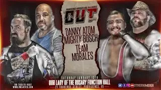 David Morales and Eddies Vegas vs. Danny Atom and The Might Bosch (w/ Syd Morrigan)