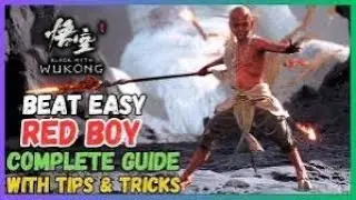 How to Beat Red Boy in Black Myth Wukong | Easy Strategy & No Damage Boss Fight Guide!