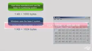 Почему мой диск объемом 500 ГБ отображается в Windows как 465 ГБ?