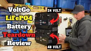 Обзор разборки аккумуляторов Voltgo 24 В и 48 В LiFePO4