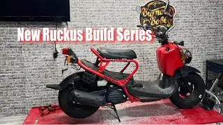 Harlequin Honda Ruckus- Gy6 Build Series