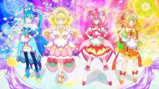 [1080p] Precure Delicious Stand-by! (Delicious Party Precure 2nd Group Transformation Ver. 2)