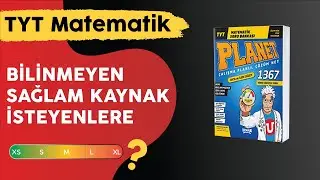Bilinmeyen sağlam kaynak isteyenler için Uzman Yayınları Planet TYT Matematiği inceledim(Orta-İleri)
