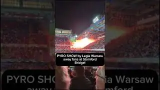 Legia Warsaw fans are a different breed #shorts #ultras #football #uecl
