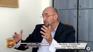 At a tea with Petru Frăsilă-Bogdan Pușcașu-Executive Director of the 