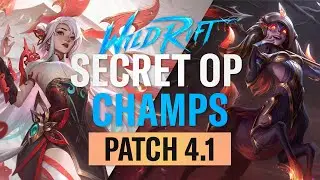 (SECRETLY) META DEFINING PICKS | Patch 4.1 | RiftGuides | WildRift
