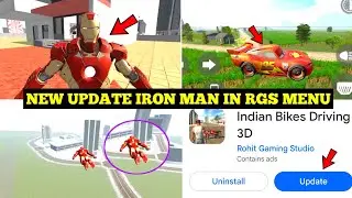 Indian Bike Driving 3D New Update Iron Man Cheat Code in RGS MENU 🤯🔥| MC QUEEN CODE | Harsh in Game 