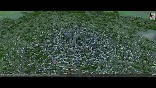 ESRI CITY ENGINE + LIGHTWAVE INSTANCER SYSTEM + OCTANE PBR