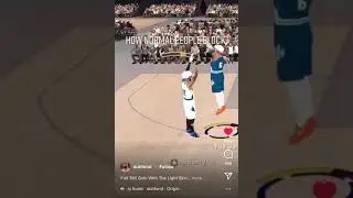 How Lightskins Block Shots In NBA2K21 #shorts
