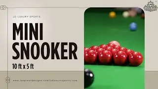Mini Snooker Table &ndash; Perfect for Your Home | JD Luxury Sports