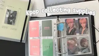 my favorite kpop binder supplies (2 years into collecting) ✿