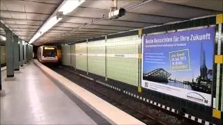 U-Bahn Hamburg - U-Bahnhof Emilienstra&szlig;e U2