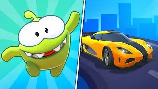 Om Nom Run 2 Parkour VS Race Master 3D - Car Racing | All Level Gameplay NEW UPDATE ( IOS/Android )