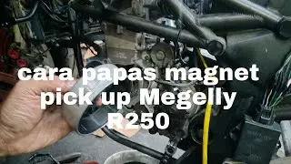 CARA MERUBAH PICK UP MAGNET MEGELY R250cc CDI SHOGUN KEBO #part02 @bengkelminerva