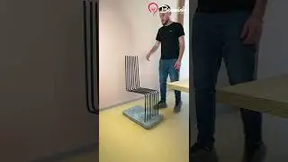 DIY Steel Chair #diy #chair #hack