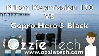Nikon KeyMission 170 Vs Gopro Hero 5 Black 4K Comparison