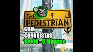 🎮 The Pedestrian | GAMEPASS | GUIA CONQUISTAS 1000G | EM 5 Minutos 🎮