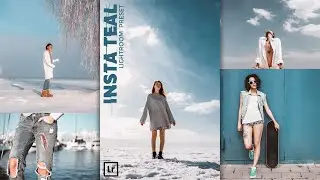 Insta Teal preset - Lightroom presets | teal instagram filter | blue tone preset | blue teal preset