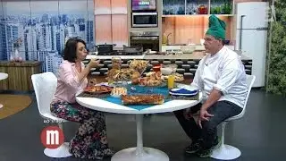 Mulheres - Canelone de Ricota e Manjericão ao molho vermelho (07/10/14)