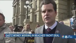 Florida Rep. Matt Gaetz, fianc&eacute; claim money for St. Pete yacht deal 'went missing'