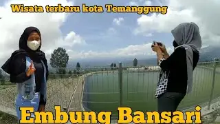 Embung bansari || wisata terbaru di kota Temanggung #wisatatemangung #embungbansari #embung