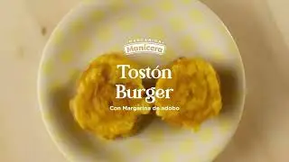 Tost&oacute;n Burger con Margarina de adobo