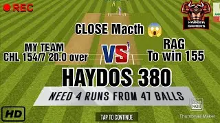 haydos 380 | Haydos 380 IPL Full Match | Haydos 380 Mobile Gameplay | Kabeer Gamers