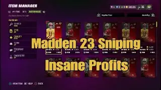 Руководство по снайперской стрельбе в Madden 23, легкая прибыль, NMS, стреляй как B0SS!!!