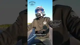 RoadSkin EasyRider Hoodie for Motorcycles, AA rated 👌 wearing their Taranis Elite Motorcycle Jeans