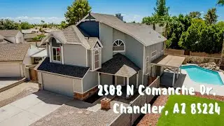 For Sale: 2508 N COMANCHE Dr, Chandler, AZ 85224 via Expanse Real Estate Team #chandlerarizona