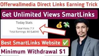 Offerwallmedia Earning Tricks | Offerwallmedia Direct link Earnings Tricks | Best SmartLinks Website