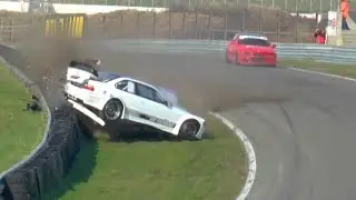Crash: BMW M3 E36 GTR - Zandvoort - Vrijrijden