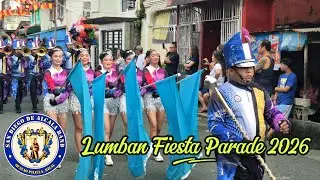 San Diego de Alcala Band | Lumban Town Fiesta 2026 | Parade
