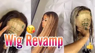 Make Old Wig Look Bomb New?😈 Wig Back To Life Review🍒| Ft. Jessie's​​ Selection