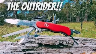 Швейцарский армейский нож Victorinox Outrider &mdash; идеальный нож для повседневного использования на ...