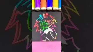Rainbow Paper Drawings for Fun and Relaxation #shorts #magic #compose #art #cartoon #movie #music