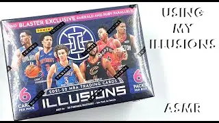 2021-22 Panini Illusions Basketball Cards Blaster Box ASMR Opening
