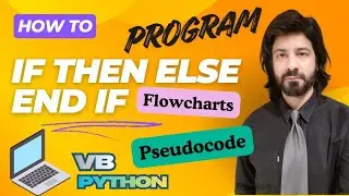 P2 | Selection Program | IF THEN ELSE | Python | VB | O & A level Computer Science with Majid Tahir
