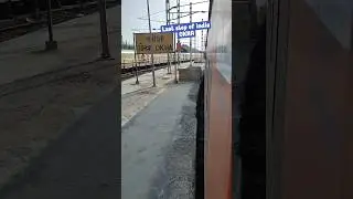 last stop of indian railways OKHA RAILWAY STATION GUJARAT