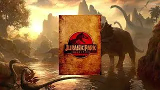 Jurassic Park 3D Book Animation | T-Rex Roar & Climax Reveal in After Effects