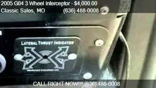 2005 G04 3 Wheel Interceptor Police Interceptor for sale in