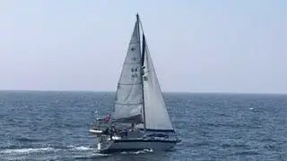 Buying a westerly seahawk yacht In Scotland, Sailing home to Cornwall.
