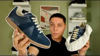 Masion Margiela Navy Dark Blue Sneaker (Review) + ON FOOT