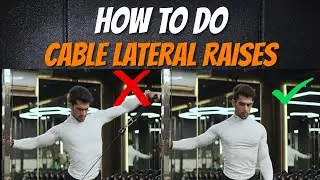 How to Do Cable Lateral Raise Correctly | Shoulder Workout Guide