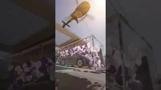SPECIAL HELICOPTER DELIVERY OF ROLLS-ROYCE SPECTRE ✅️ 💯 #rollsroyce #shorts #dreamcar #automobile