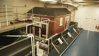 UK Flood Barriers Test Tank - Flood House