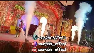 Bride & Groom Varmala #cold #pyro #lowfog #smoke #fire #machine #co2jet #machine #event #field #work